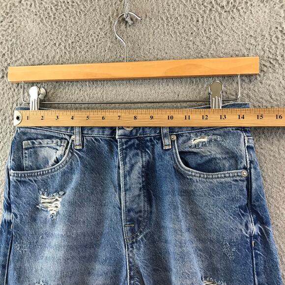 We The Free Women's High Rise  Distressed jean size 27 - Picture 5 of 10